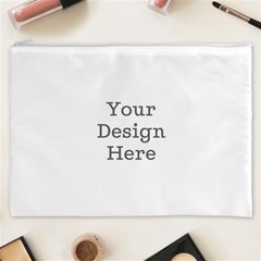 Personalized Checkered Pattern Cosmetic Bag (XXXL) View1