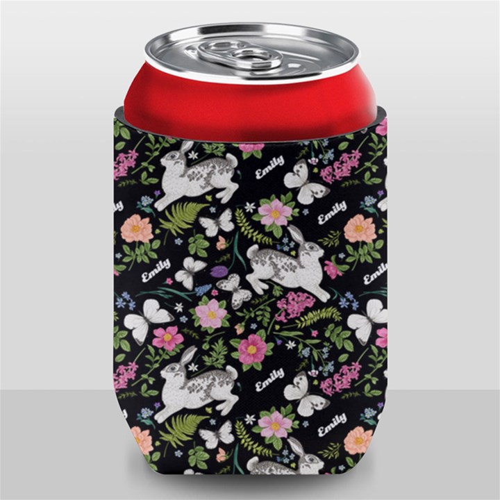 Personalized Easter Rabbit Name Can Cooler