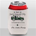 Personalized St Patricks Day Trucker Family Name Can Cooler View2
