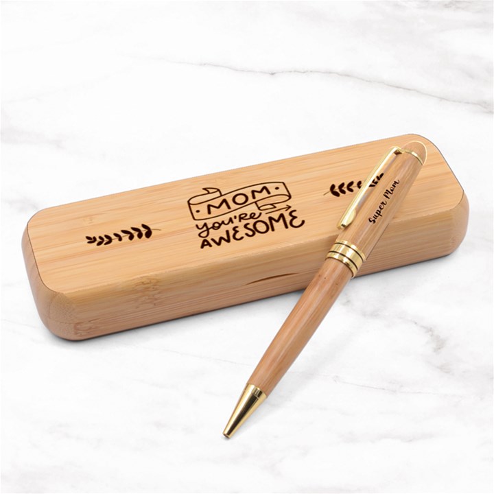 Personalized Mothers Day Name Alderwood Pen Set