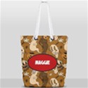 Halloween Pattern Full Print Rope Handle Tote (Small) View2