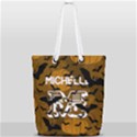 Halloween Pattern Full Print Rope Handle Tote (Small) View1