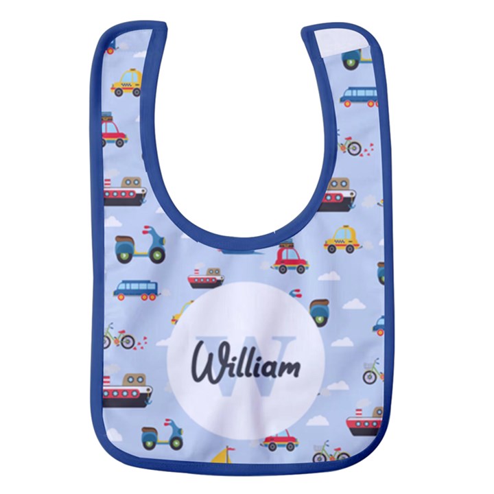 Car Name Baby Bib Baby Bib