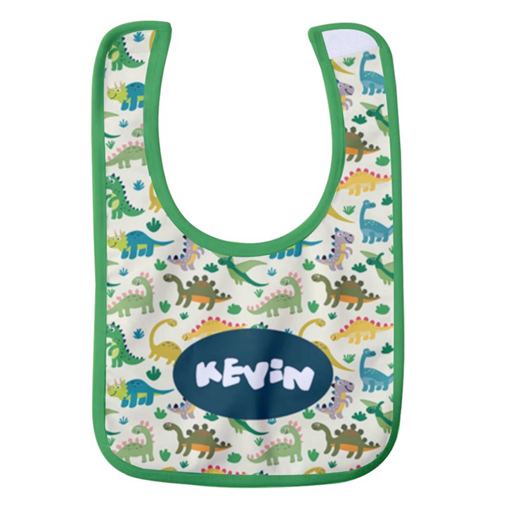 Dinosaur Name Baby Bib Baby Bib
