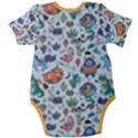 Personalized Monster Name Baby Short Sleeve Bodysuit Baby Short Sleeve Bodysuit View2