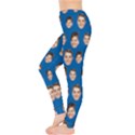 Personalized Couple Many Faces Everyday Leggings Everyday Leggings  View3