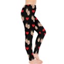 Personalized Couple Heart Many Faces Everyday Leggings Everyday Leggings  View4
