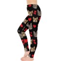 Personalized Two Pet Many Faces Everyday Leggings Everyday Leggings  View3