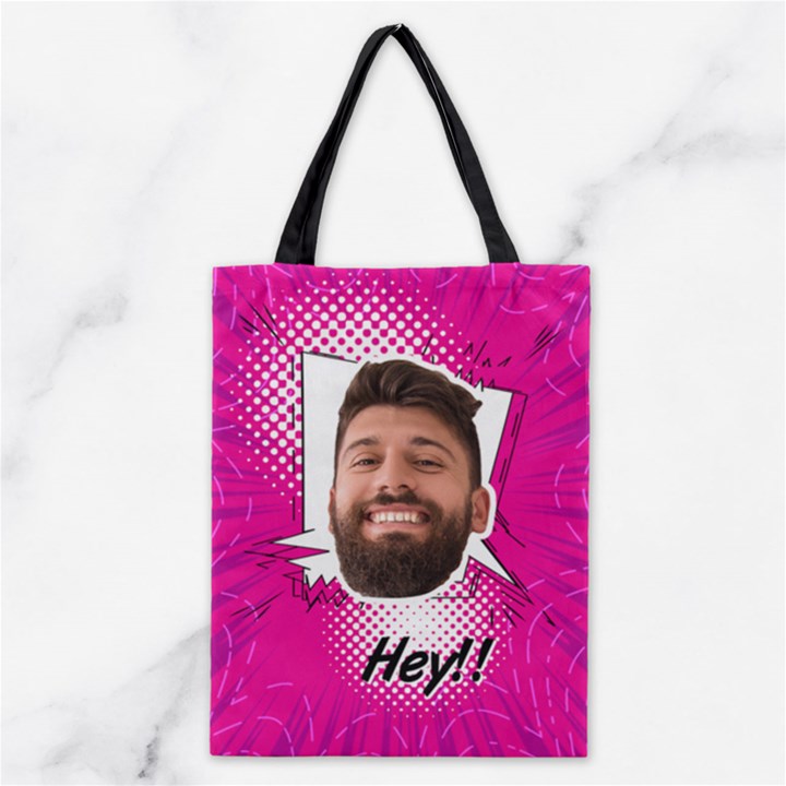 Personalized Cartoon Comic Classic Tote Bag