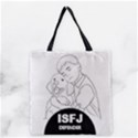Personalized Hand Draw Line Art Style MBTI Grocery Tote Bag View2
