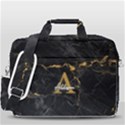 Personalized Name Initial Marble MacBook Pro 15  Shoulder Laptop Bag View3