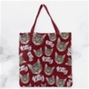 Personalized Many Face Photo Name Tote Bag Grocery Tote Bag View2