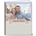 Personalized Photo Name Rings Hardcover Notebook 8  x 10  Hardcover Notebook View1
