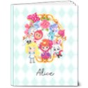Personalized Photo Name Alice Hardcover Notebook 8  x 10  Hardcover Notebook View1
