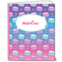 Personalized Name Macaron Hardcover Notebook 8  x 10  Hardcover Notebook View1