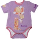Personalized Name Baby Short Sleeve Bodysuit Baby Short Sleeve Bodysuit View1