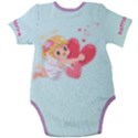 Personalized Angel Name Baby Short Sleeve Bodysuit Baby Short Sleeve Bodysuit View2