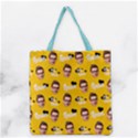 Personalized Photo Many Face Head Name Tote Bag Grocery Tote Bag View1