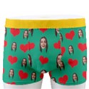 Personalized Photo Many Face Head Love Name Boxer Men s Boxer Briefs View1