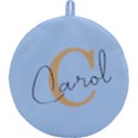 Personalized Initial Name Round Trivet Round Trivet View2