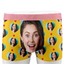 Personalized Photo Many Face Head Heart Boxer Men s Boxer Briefs View1