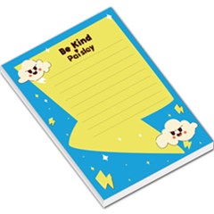 Personalized Be Kind Star Night Cute Illustration Any Text Name Large Memo Pad Large Memo Pads