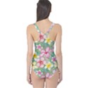 Personalized Summer Dot Pattern Photo One Piece Swimsuit One Piece Swimsuit View2
