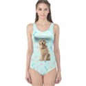 Personalized Candy Photo One Piece Swimsuit One Piece Swimsuit View1