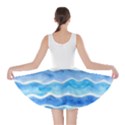 Personalized Name Ocean Pattern With Frame Dress Skater Dress View2