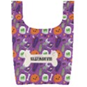 Personalized Name Any Text Foldable Shopping Bag Foldable Shopping Bag View2