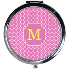 Moroccan Pattern Mini Round Mirror