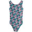 Personalized Hawaii Style Kids  Cut-Out Back One Piece Swimsuit View1