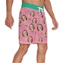 Personalized Photo Many Face Head Strawberry Men s Beach Shorts View3