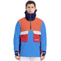 Personalized Mix Color Any Text Name Men s Pullover Zip Ski and Snowboard Waterproof Breathable Jacket View1