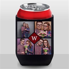 Personalized Photo Initial Can Cooler Can Cooler