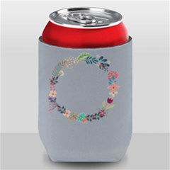 Personalized Hello Spring Family Name Can Cooler