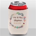 Personalized Wedding Name Can Cooler View1