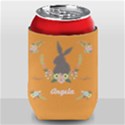 Personalized Easter Rabbit Name Can Cooler View1