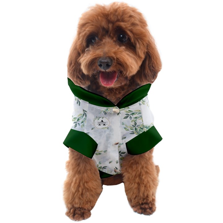 Custom Initial Name Any Text Dog Coat