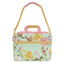 Personalized Floral Name MacBook Shoulder Laptop Bag MacBook Pro 15  Shoulder Laptop Bag View2