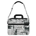 Personalized Newspaper Name MacBook Shoulder Laptop Bag MacBook Pro 15  Shoulder Laptop Bag View2