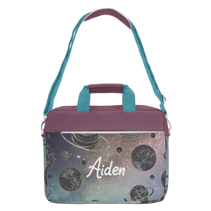 Personalized Space Name MacBook Shoulder Laptop Bag MacBook Pro 15  Shoulder Laptop Bag