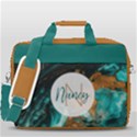 Personalized Marble Name MacBook Shoulder Laptop Bag MacBook Pro 15  Shoulder Laptop Bag View3