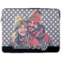 Personalized Comic Style 17  Vertical Laptop Sleeve Case With Pocket View1
