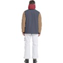 Personalized Mix Color Any Text Name Men s Pullover Zip Ski and Snowboard Waterproof Breathable Jacket View4