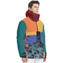 Custom Mix Color Any Text Name Men s Pullover Zip Ski and Snowboard Waterproof Breathable Jacket View3