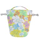 Custom Name Hawaii Flower   Drawstring Bucket Bag View2