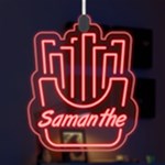 Personalized Name Food Fries LED Acrylic Ornament Front