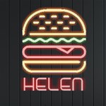Personalized Burger Name Neon Signs and Lights Front