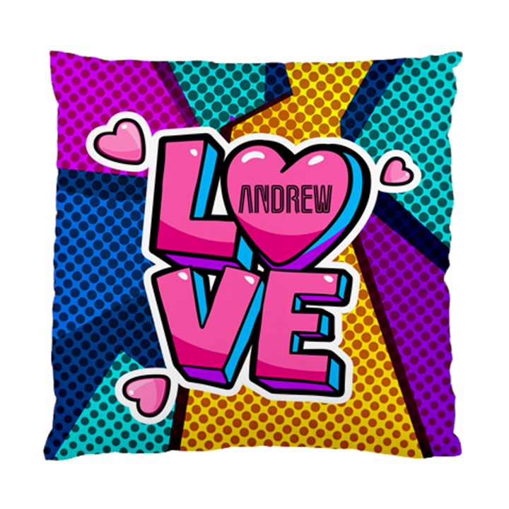 Personalized Love Cushion Standard Cushion Case (One Side)